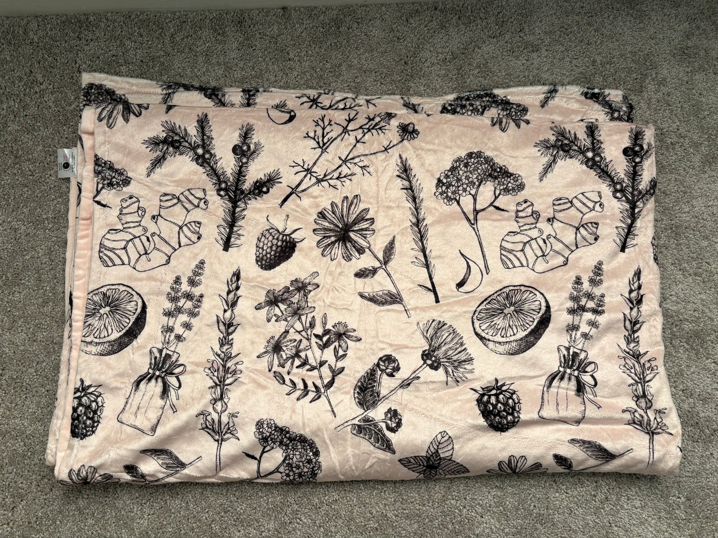 Nature’s Remedies Minky Blanket