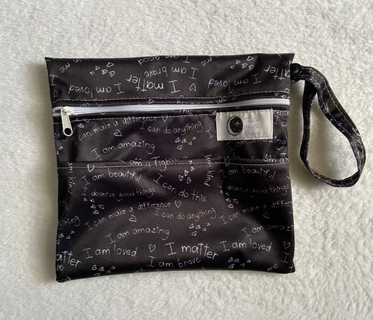Positive Affirmations Mini Wet Bag
