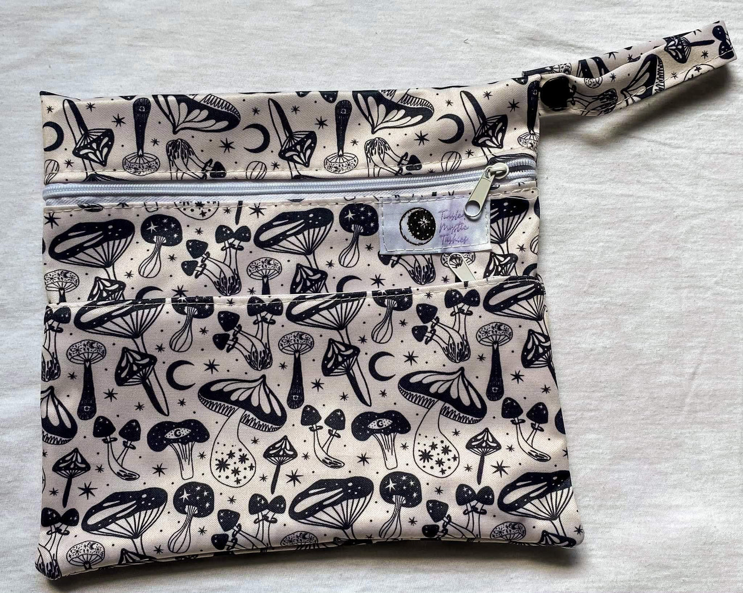 Moon Mushies Mini Wetbag *seconds quality*