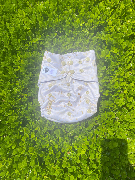 Golden Sun *print is upside down on the bum*