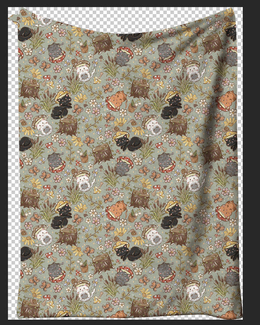 Cats Minky Blanket