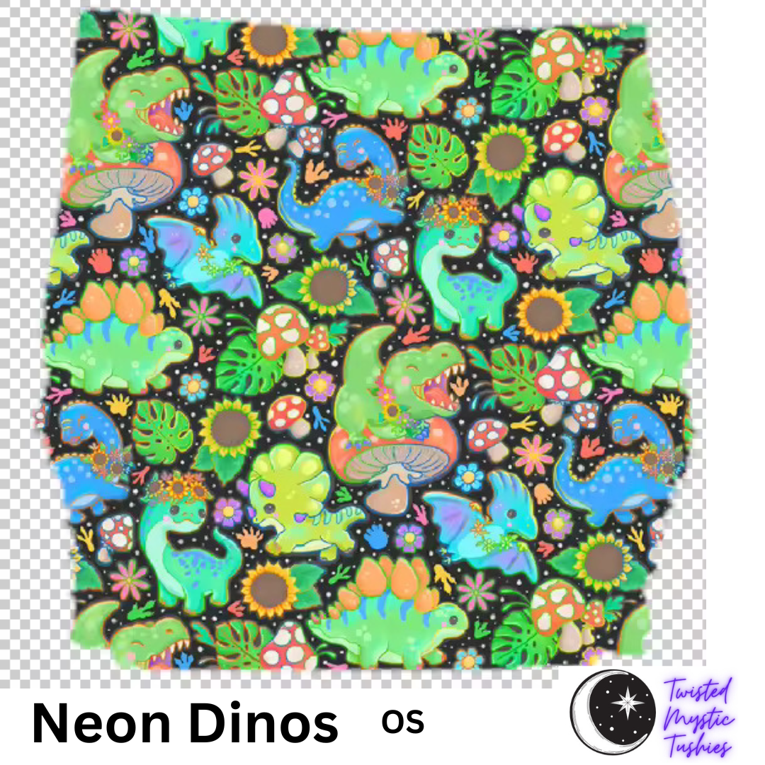 Neon Dinos OS *preorder* ETA:Mid May/June