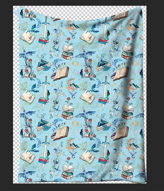 Mages (Acotar Inspired) Minky Blanket *PREORDER ETA: Early October*