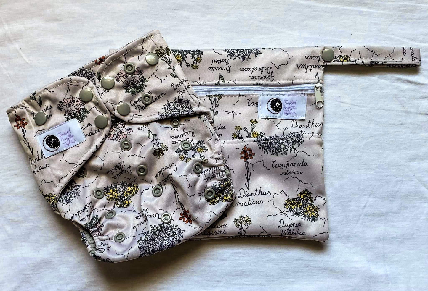 Floral Findings Mini Wetbag *Seconds Quality*
