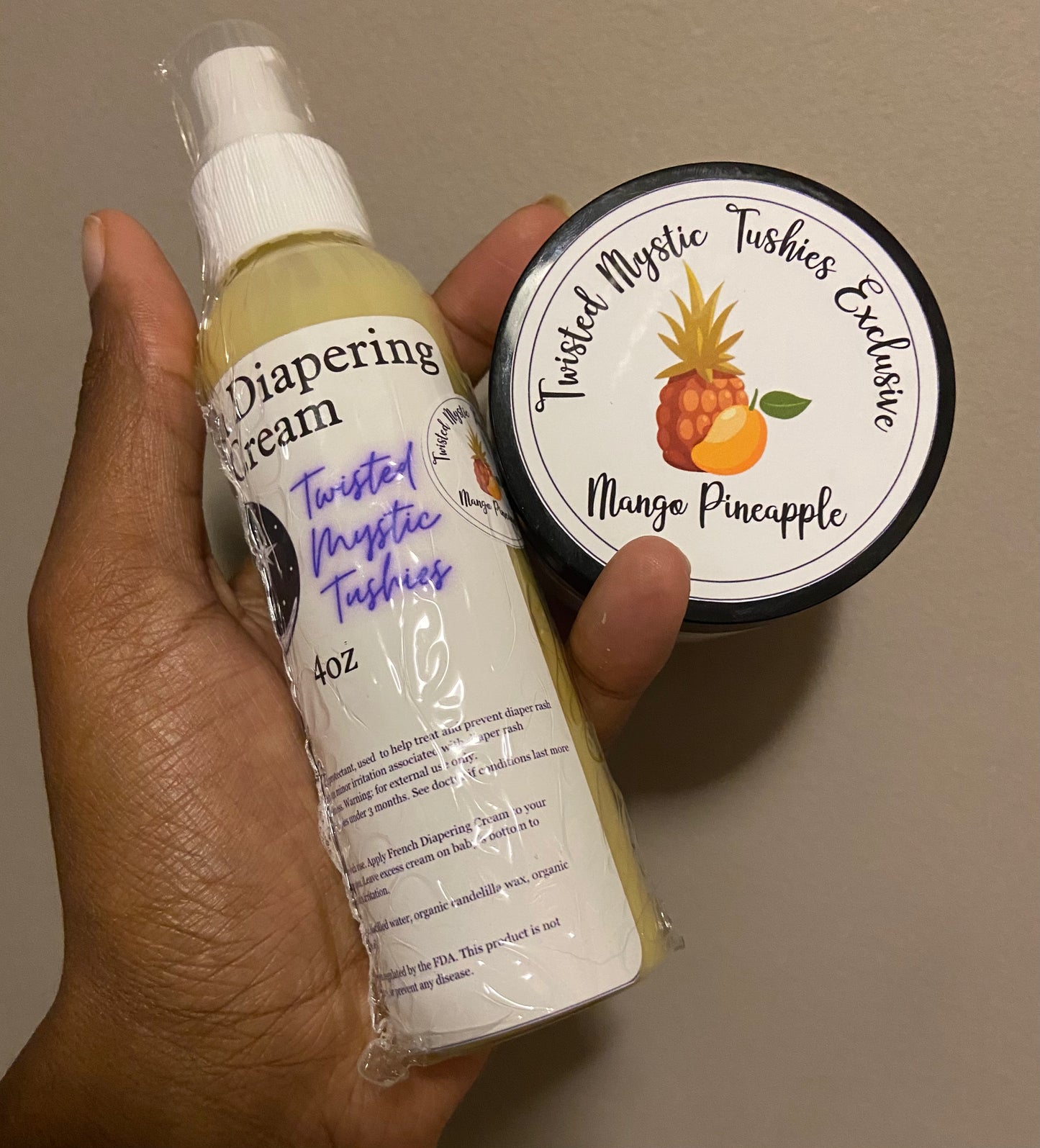 Mango Pineapple Vegan French Diapering Cream